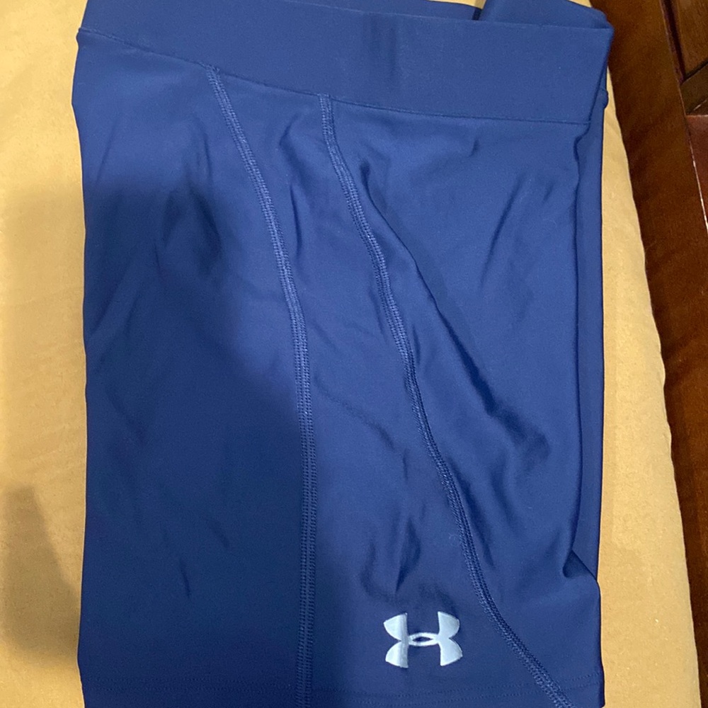UA compression shorts